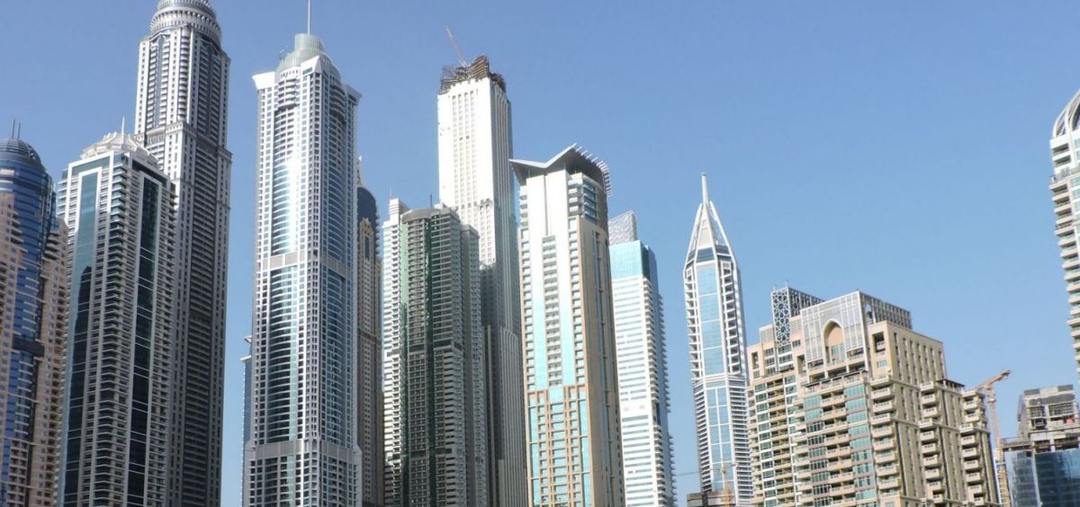 Blick vom Burj Khalifa