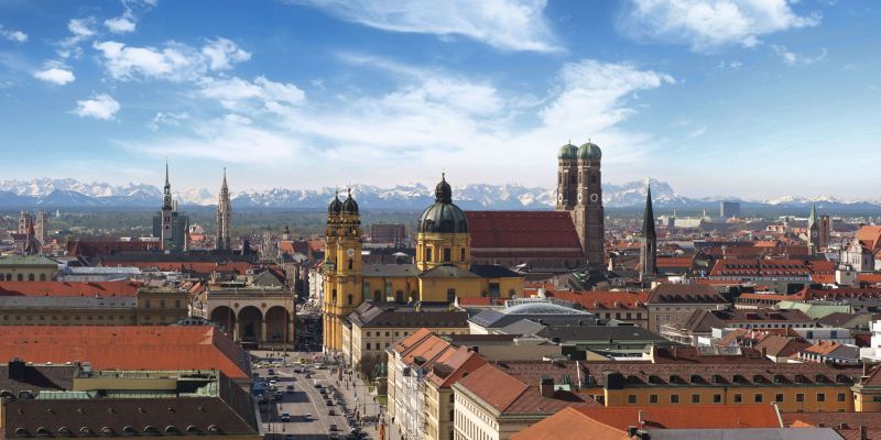 München Alpenpanorama