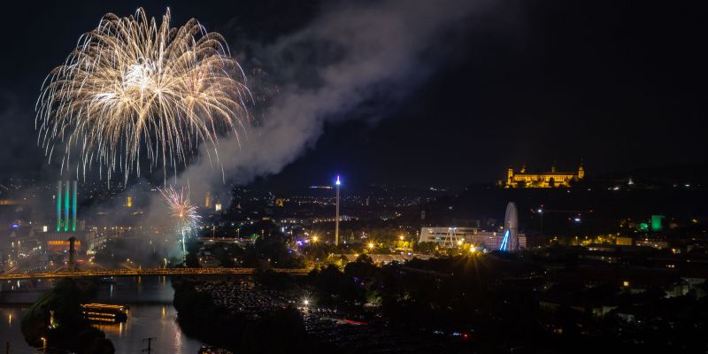 Würzburg Feuerwerk