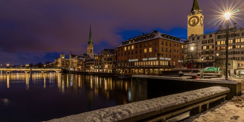 Winterliches Zürich
