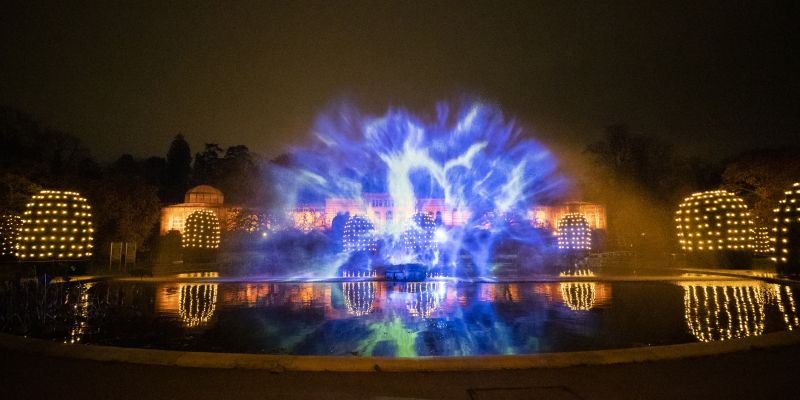 Christmas Garden Stuttgart 2021 - Wassermärchen