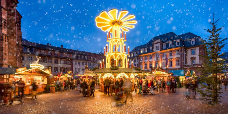 Weihnachtliches Heidelberg