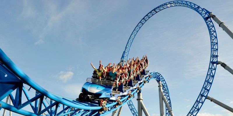 Europapark Blue Fire
