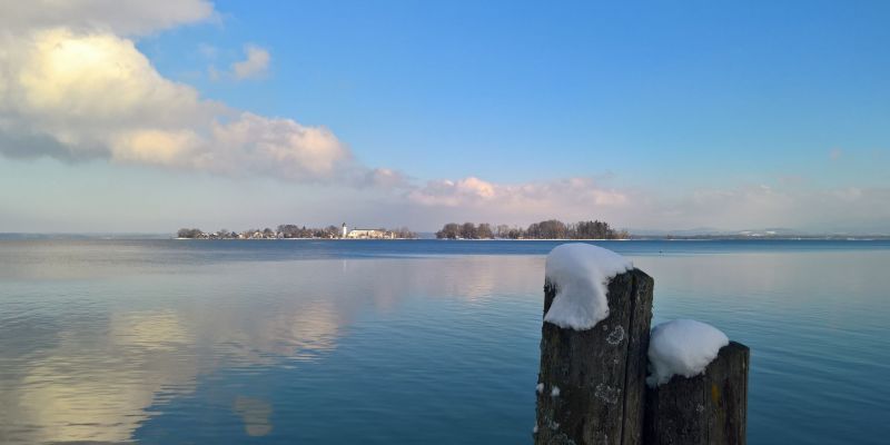 Fraueninsel im Winter