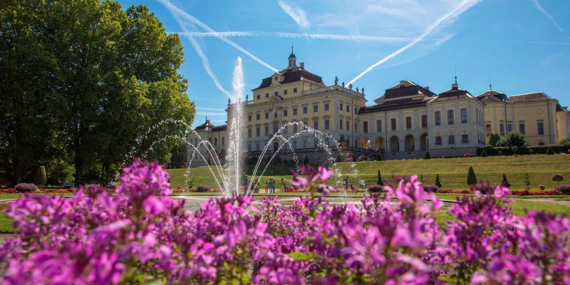 Blühendes Barock Residenzschloss