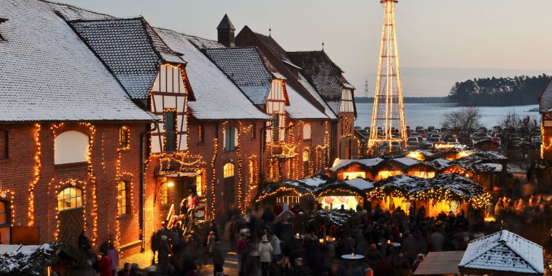 Romantischer Weihnachtsmarkt