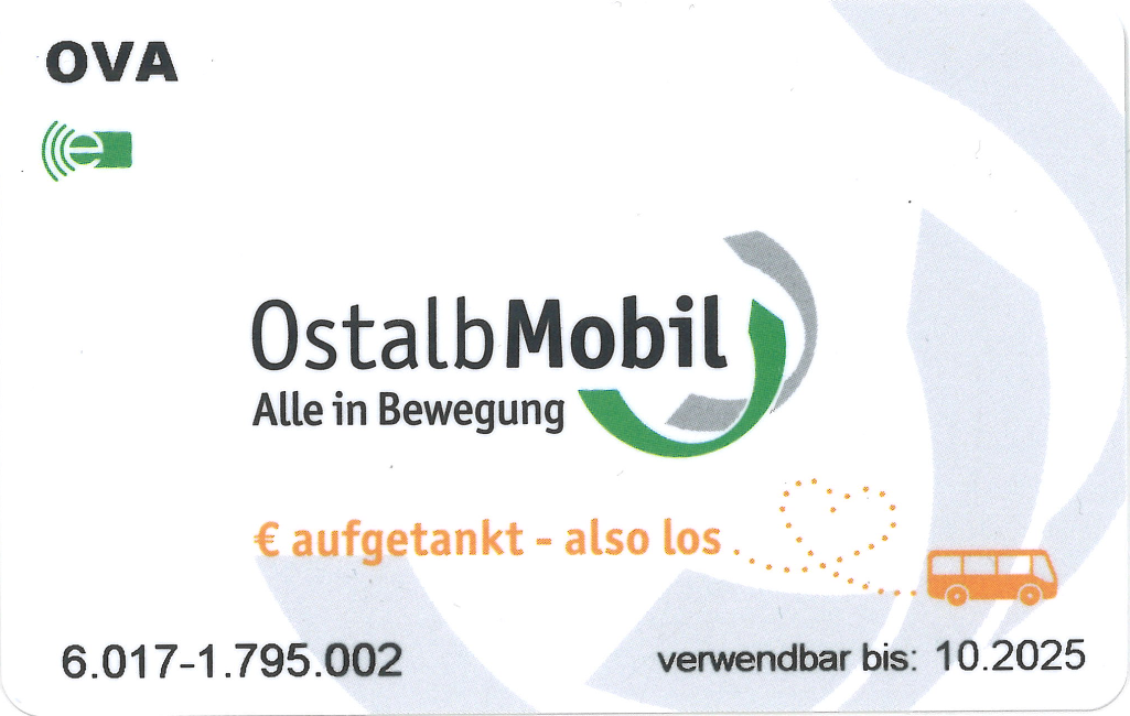 Ostalb Mobil Chipkarte